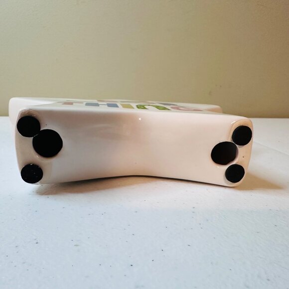 Star-Shaped Ceramic Motivational Decor With "Do Your Thing" Print - Picture 4 of 7